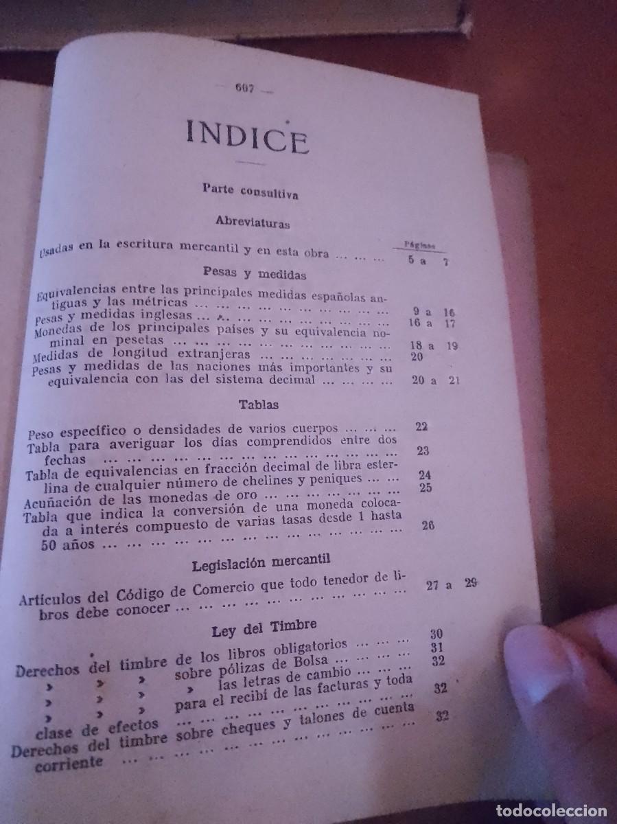 Libros: Tratado did&aacute;ctico te&oacute;rico pr&aacute;ctico de tenedur&iacute;a de libros,m.bofil y trias, - Foto 15