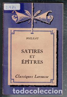 Libros: Satires et epitres, Boileau - Foto 1
