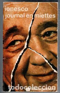 Libros: Journal en miettes, Ionesco - Foto 1