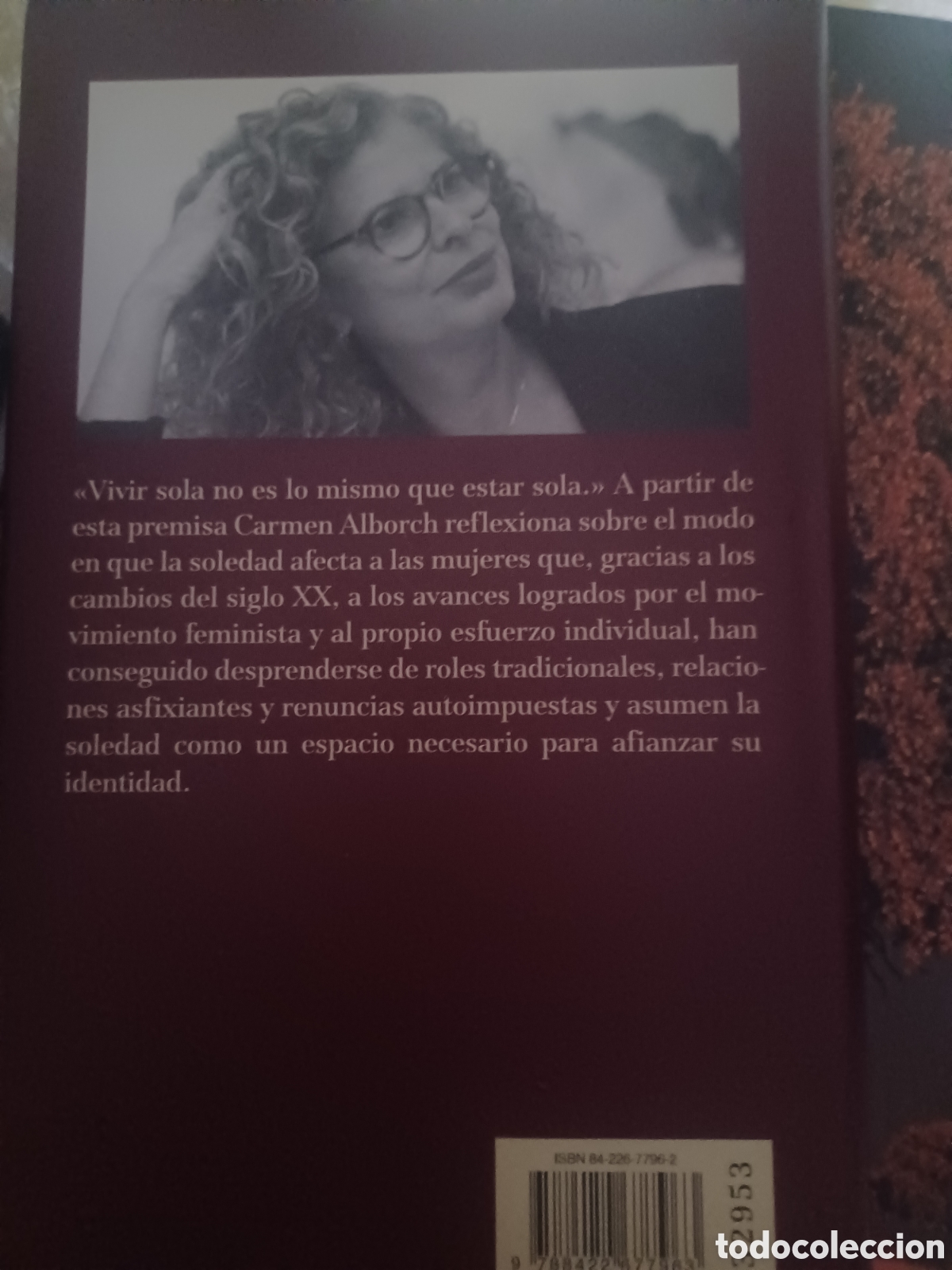 Libros: Barybook 197. Solas Carmen Alborch C&iacute;rculo de Lectores - Foto 2