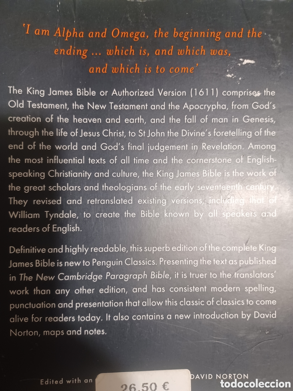 Libros: Barybook 197. The Bible King James versi&oacute;n with the apocrypha en ingles - Foto 5