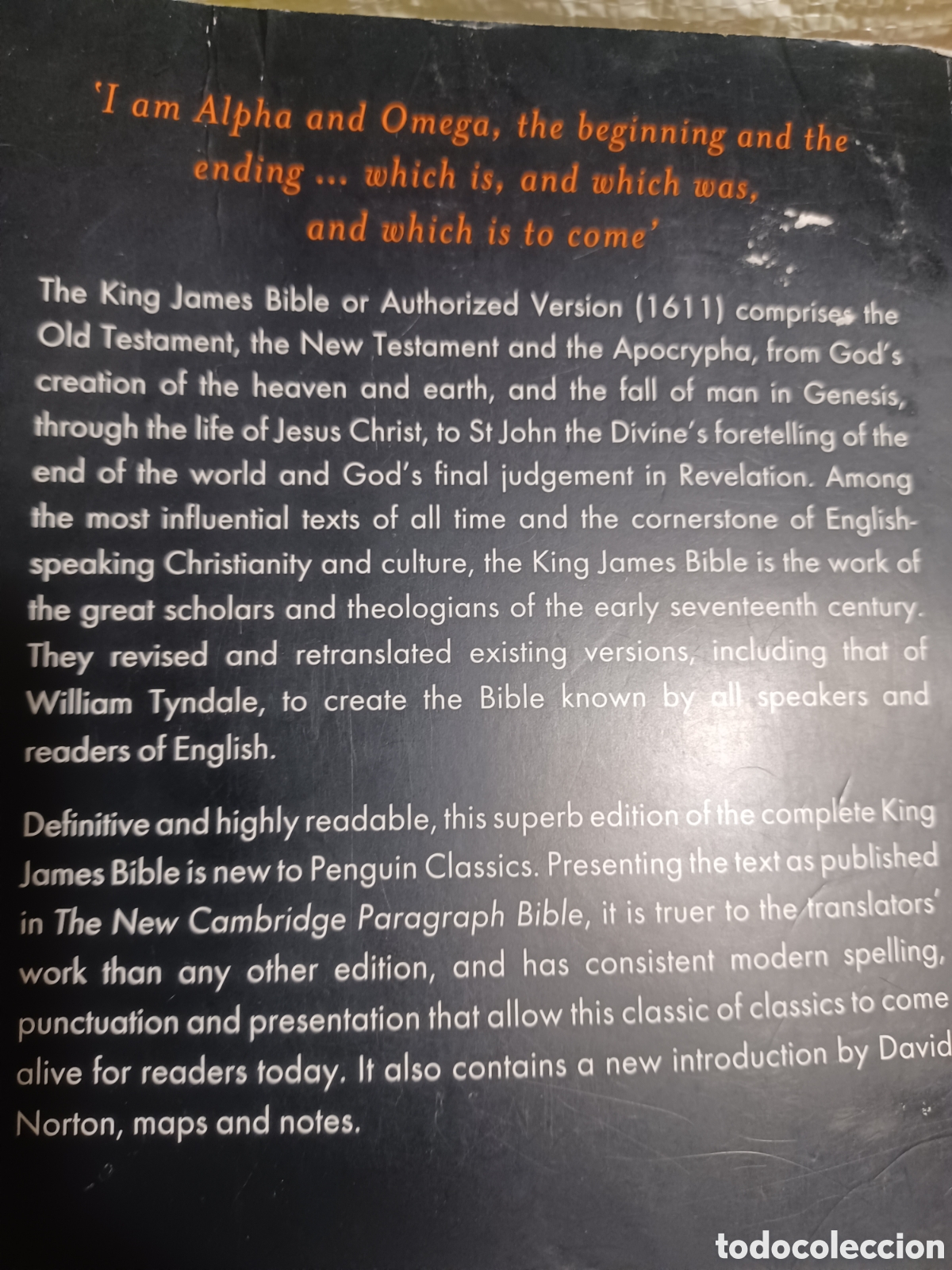Libros: Barybook 197. The Bible King James versi&oacute;n with the apocrypha en ingles - Foto 6