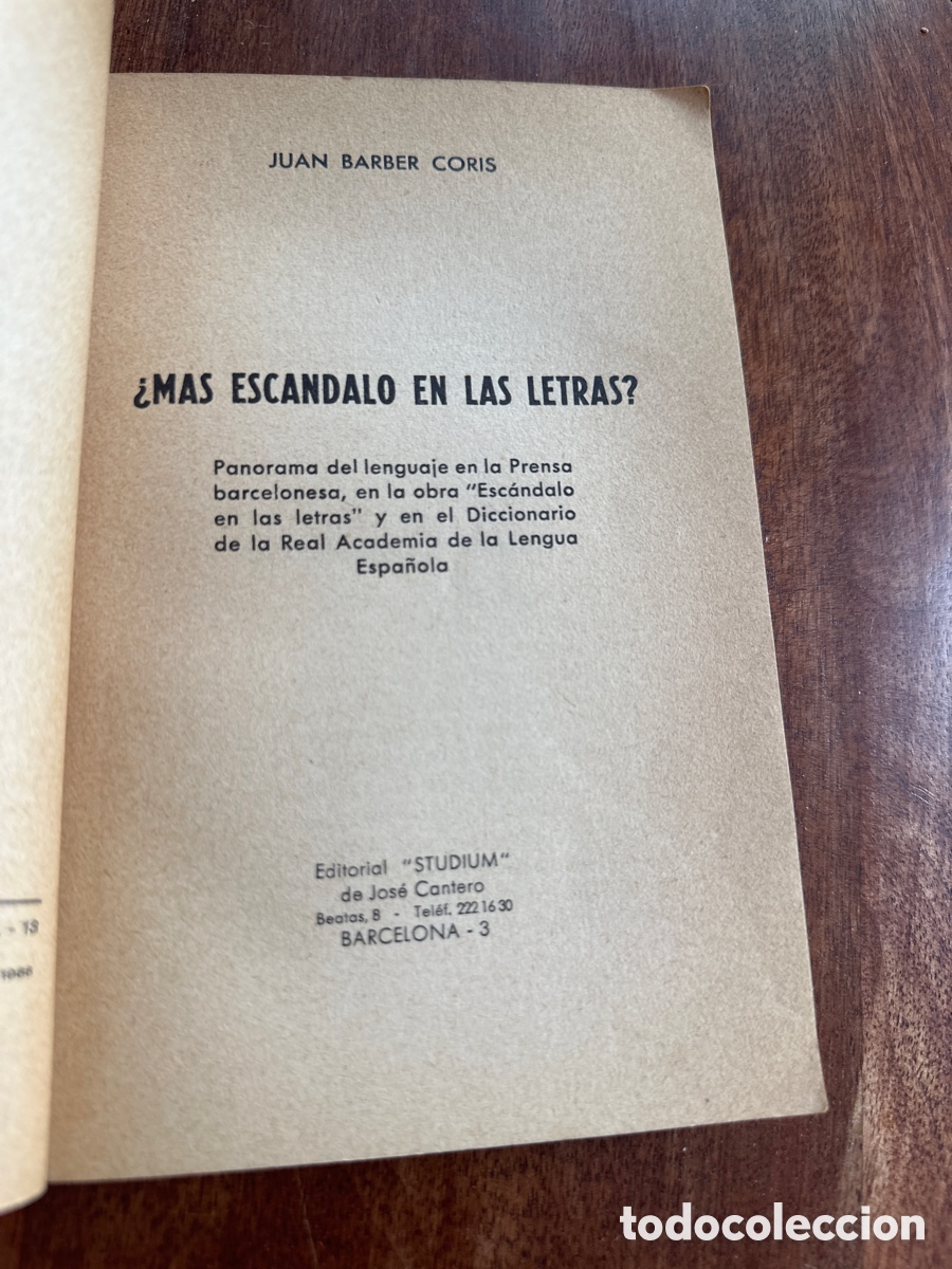 Libros: &iquest;M&aacute;s esc&aacute;ndalo en las letras? Juan Barber Coris - Foto 5