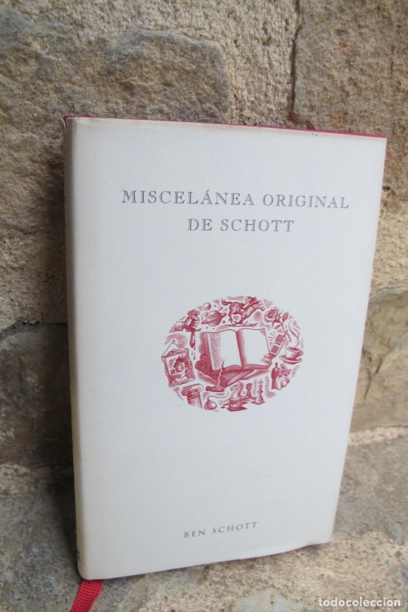 Libros: MISCELANEA ORIGINAL DE SCHOTT. BEN SCHOTT - Foto 1