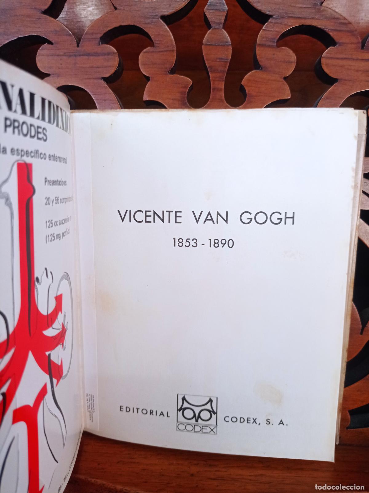 Libros: VINCENT VAN GOGH 1853-1890. 12 TRANSPARENCIAS EN COLOR. CODEX 1969 - Foto 2