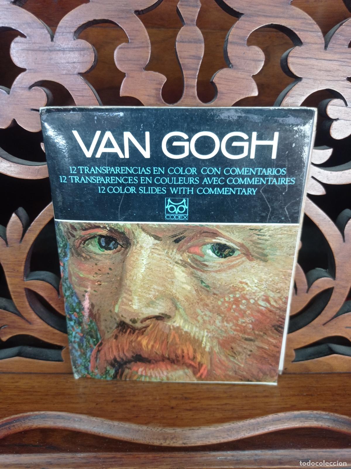 Libros: VINCENT VAN GOGH 1853-1890. 12 TRANSPARENCIAS EN COLOR. CODEX 1969 - Foto 1