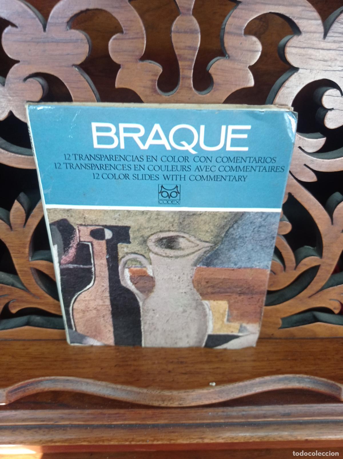Libros: BRAQUE 1882 - 1963. 12 TRANSPARENCIAS EN COLOR. CODEX 1969 - Foto 1