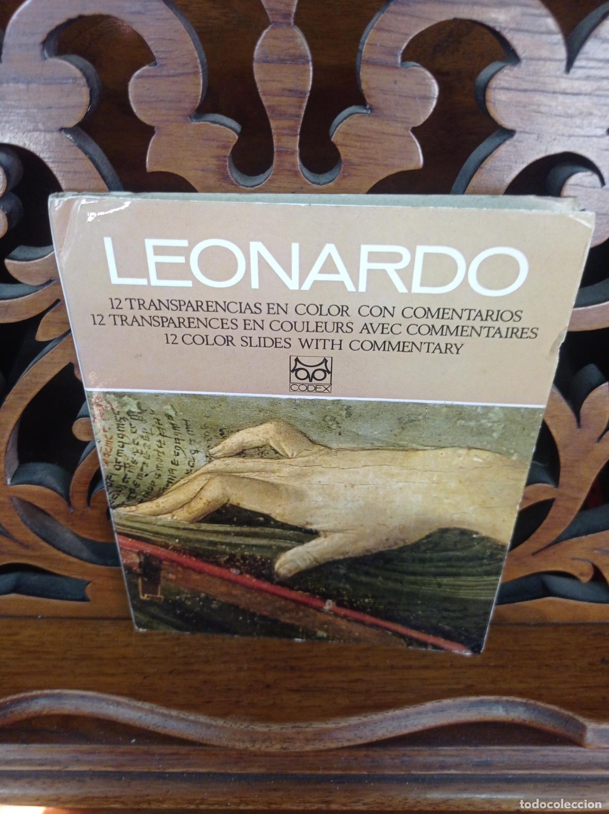 Libros: LEONARDO 1452-1519. 12 TRANSPARENCIAS EN COLOR. CODEX 1969 - Foto 1