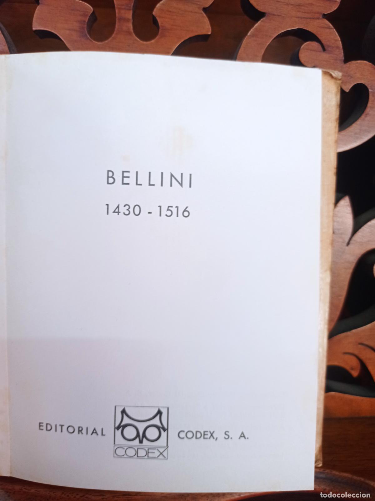 Libros: BELLINI 1430 - 1516. 12 TRANSPARENCIAS EN COLOR. CODEX 1969 - Foto 2