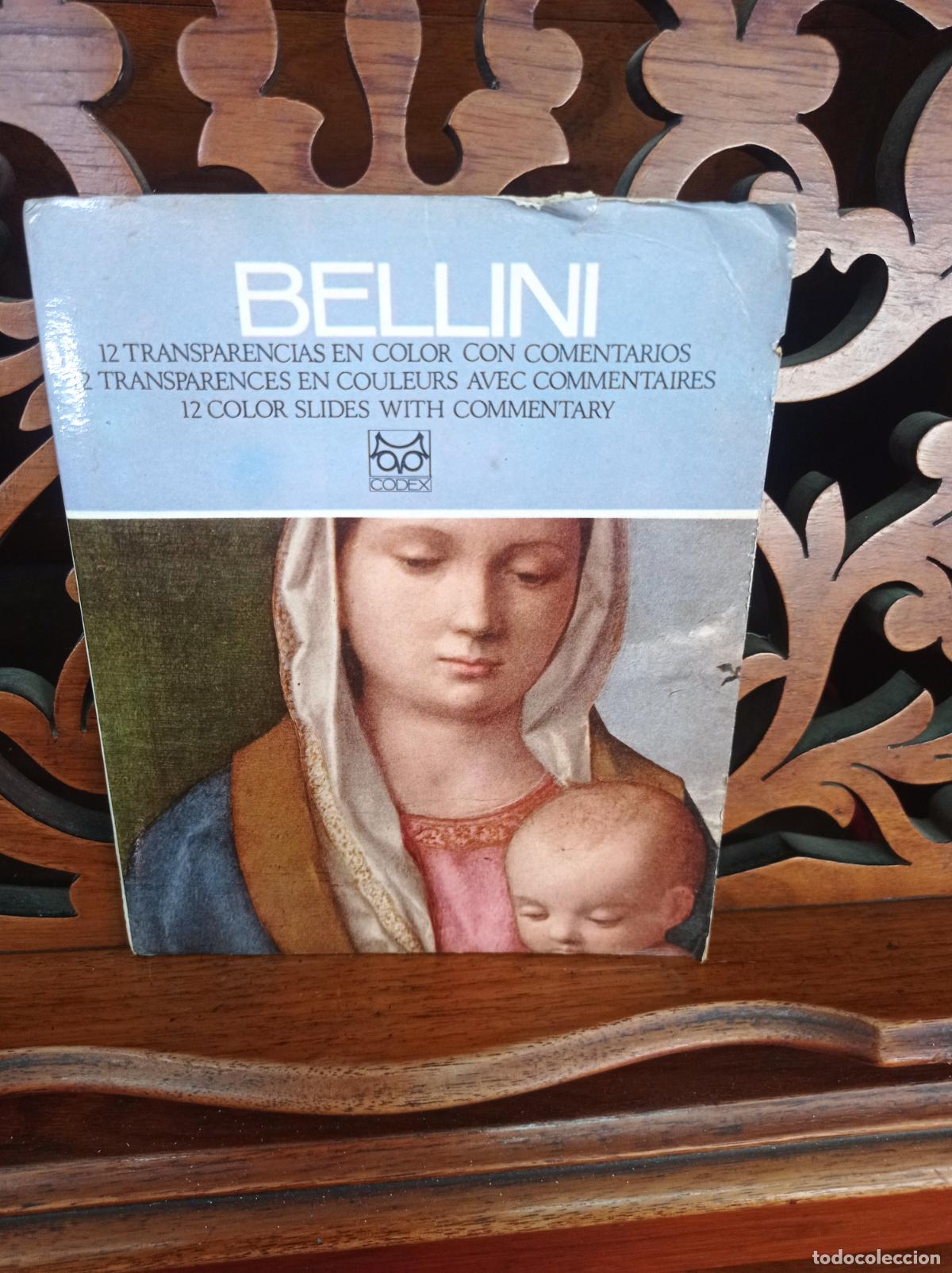 Libros: BELLINI 1430 - 1516. 12 TRANSPARENCIAS EN COLOR. CODEX 1969 - Foto 1