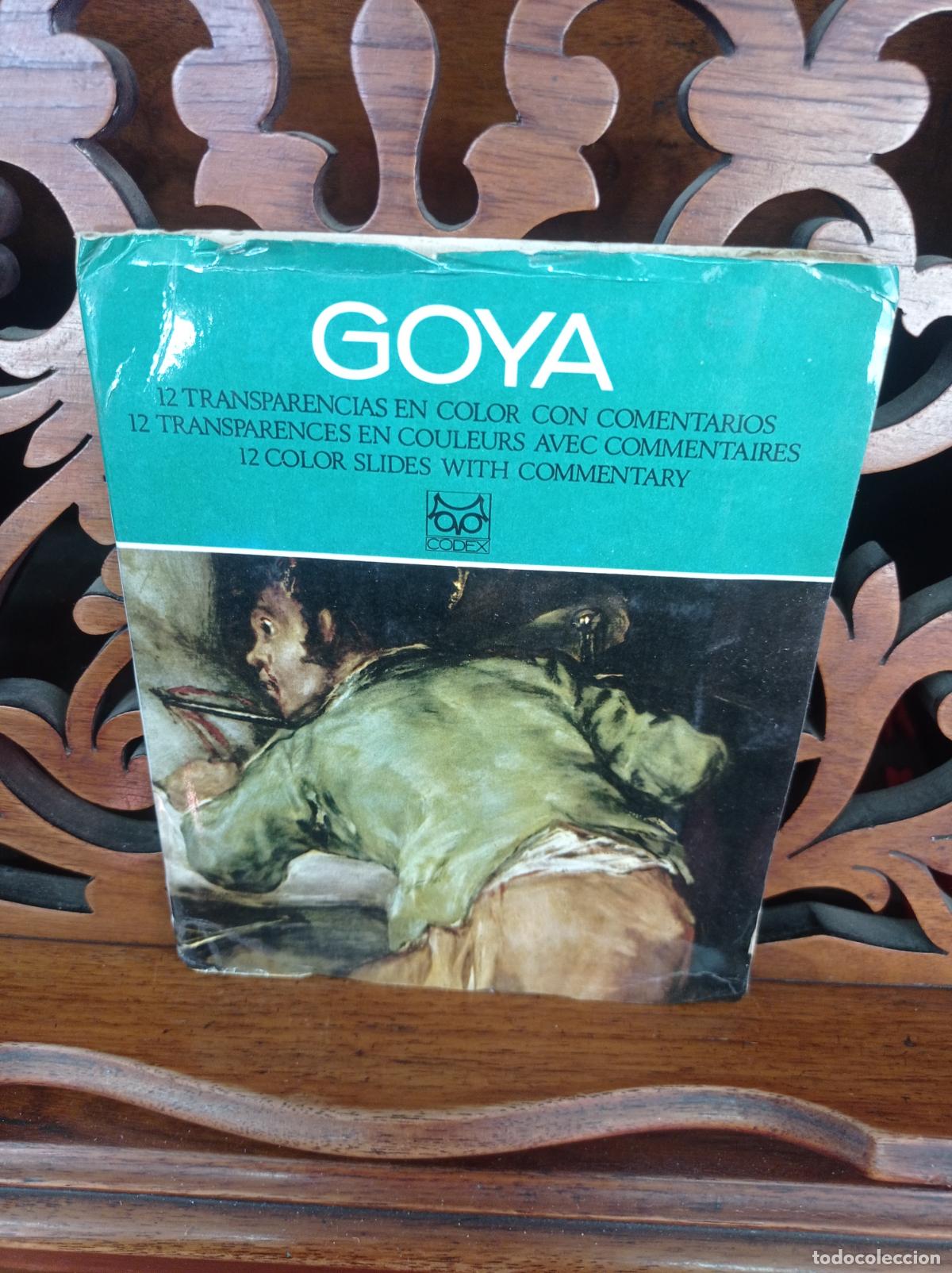 Libros: FRANCISCO DE GOYA 1746 - 1828. 12 TRANSPARENCIAS EN COLOR. CODEX 1968 - Foto 1