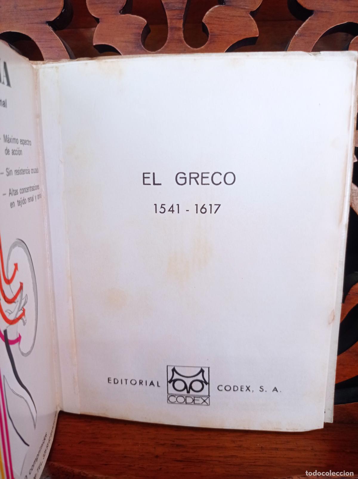Libros: EL GRECO 1541-1617. 12 TRANSPARENCIAS EN COLOR. CODEX 1969 - Foto 2