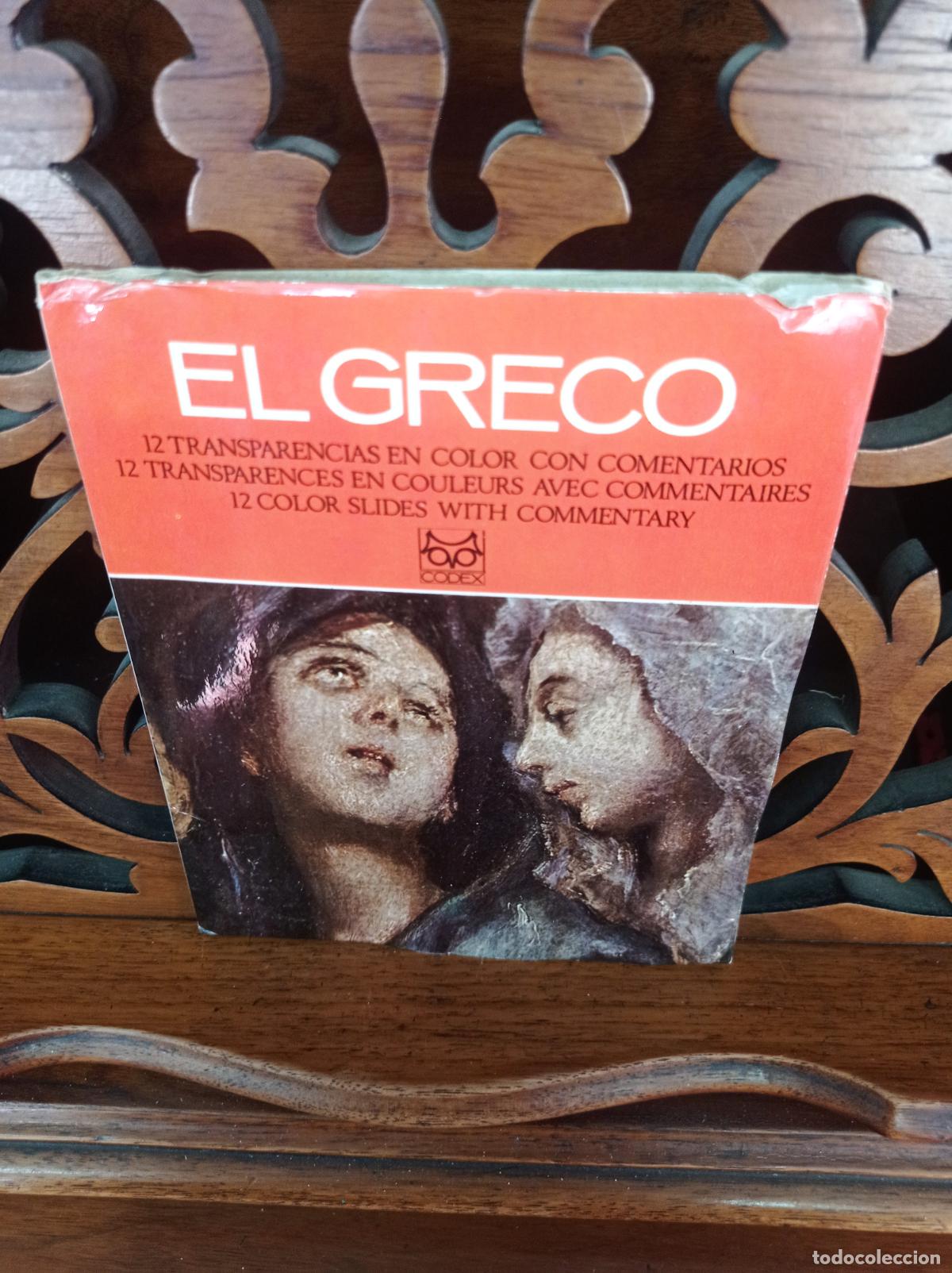Libros: EL GRECO 1541-1617. 12 TRANSPARENCIAS EN COLOR. CODEX 1969 - Foto 1