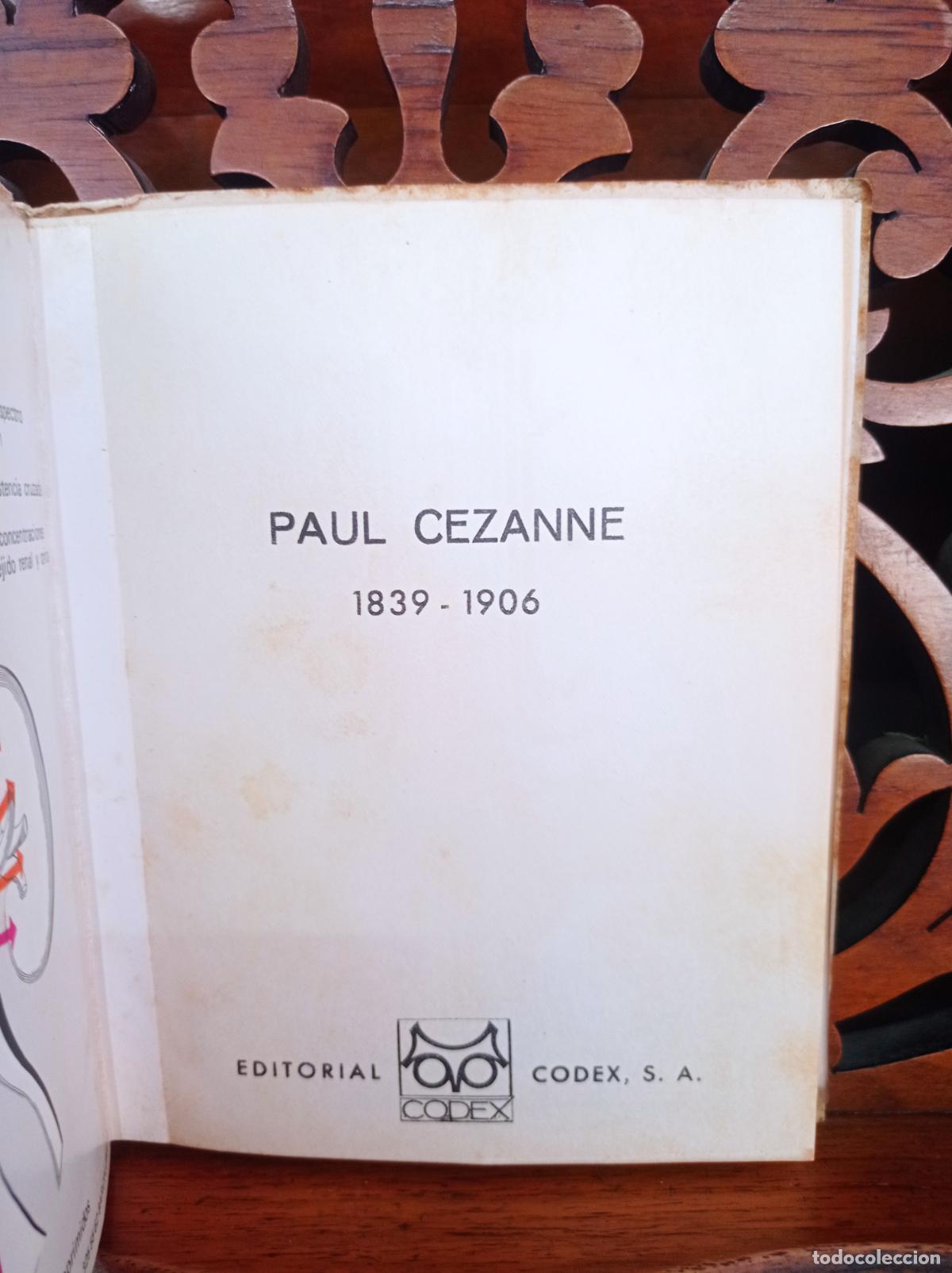 Libros: PAUL CEZANNE 1839 - 1906. 12 TRANSPARENCIAS EN COLOR. CODEX 1968 - Foto 2