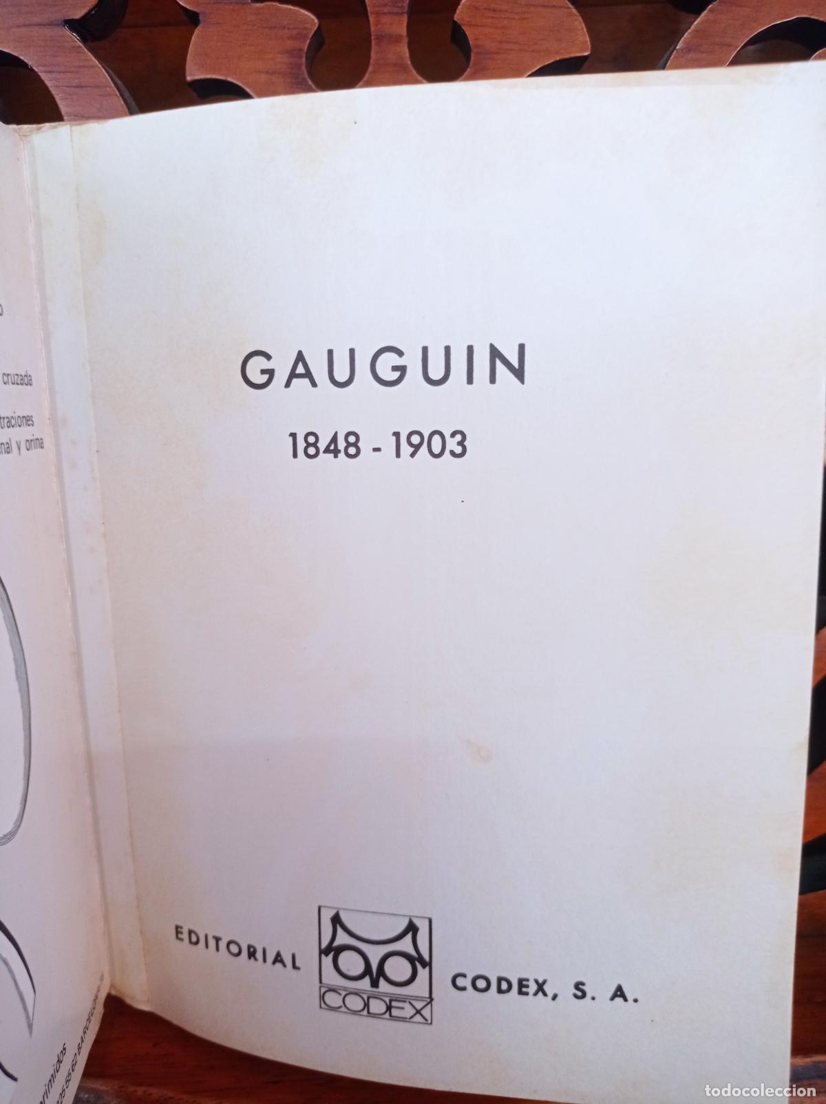 Libros: GAUGUIN 1848 - 1903. 12 TRANSPARENCIAS EN COLOR. CODEX 1969 - Foto 2
