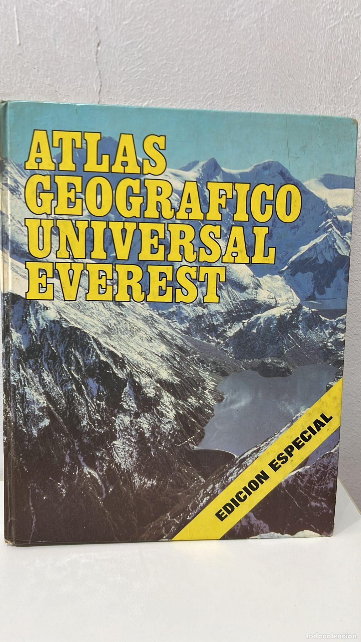 Libros: ATLAS GEOGRAFICO UNIVERSAL EVEREST - Foto 2