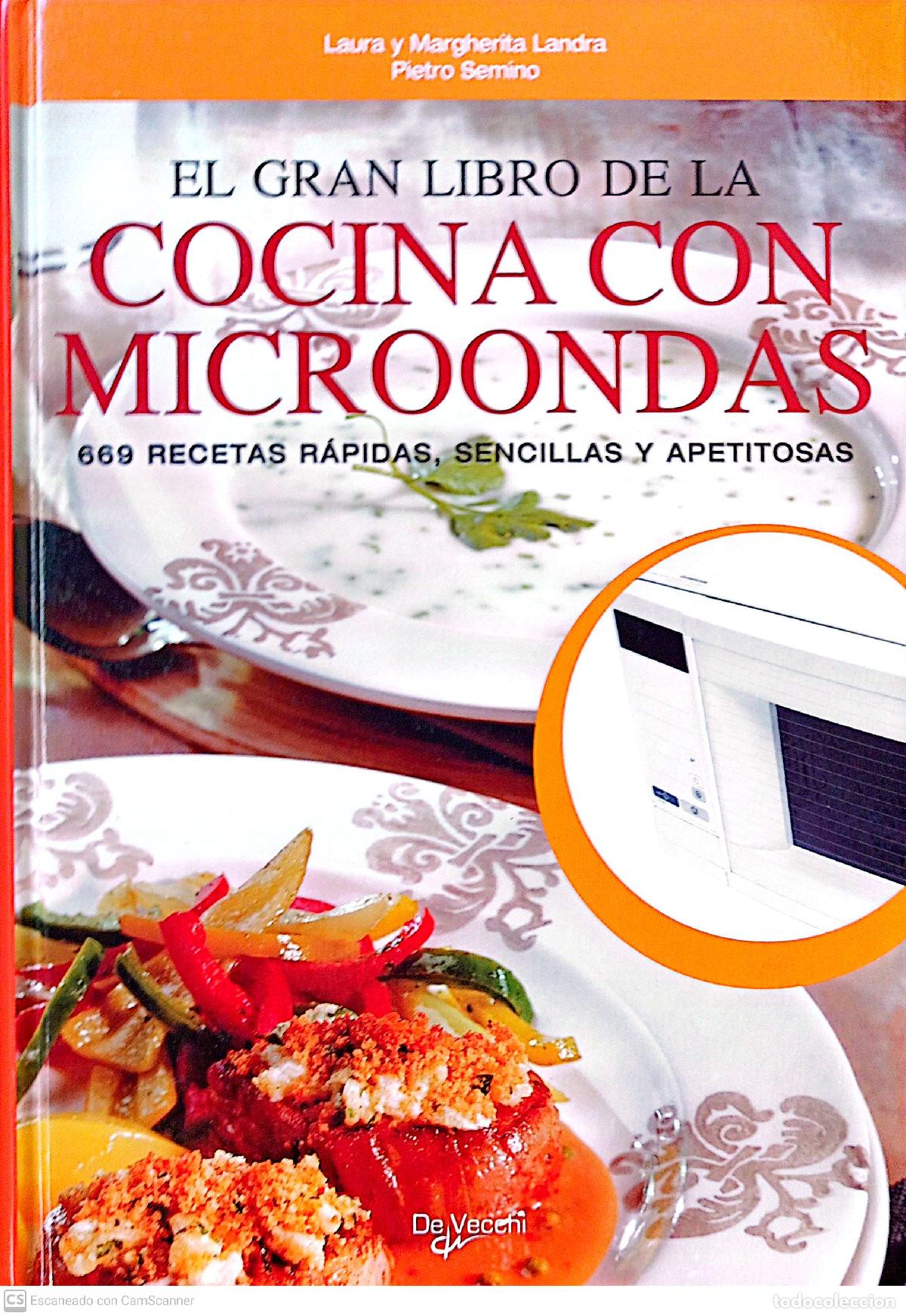Libros: El gran libro de la cocina con microondas - Laura y margherita Landra - Foto 1