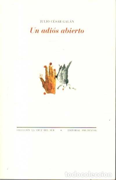 Libros: UN ADIOS ABIERTO. - GALAN, Julio C&eacute;sar. - Foto 1
