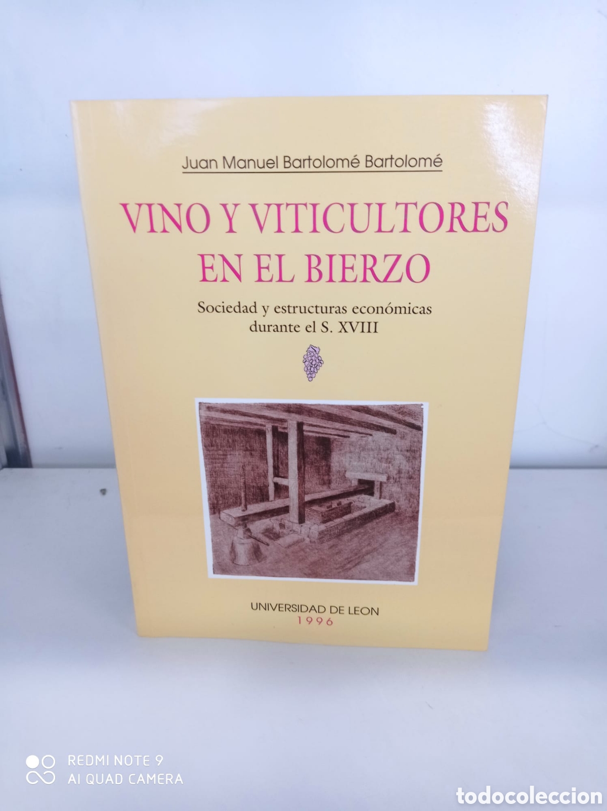 Libros: Vino y viticultores en el bierzo. - Foto 1