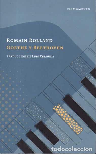 Libros: GOETHE Y BEETHOVEN. - ROLLAND, Romain. - Foto 1