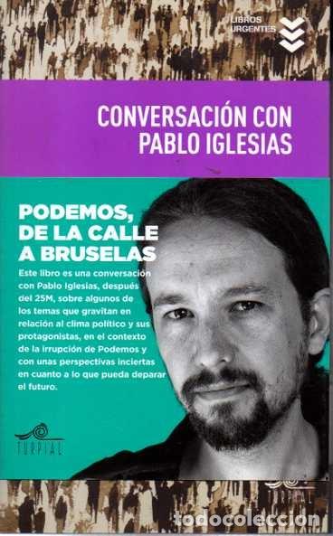 Libros: CONVERSACI&Oacute;N CON PABLO IGLESIAS. - RIVERO, Jacobo. - Foto 1