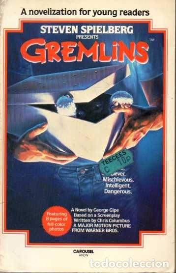 Libros: GREMLINS. BASED ON A SSCREENPLAY WRITTEN BY CHRIS COLUMBUS. - GIPE, Georges. - Foto 1