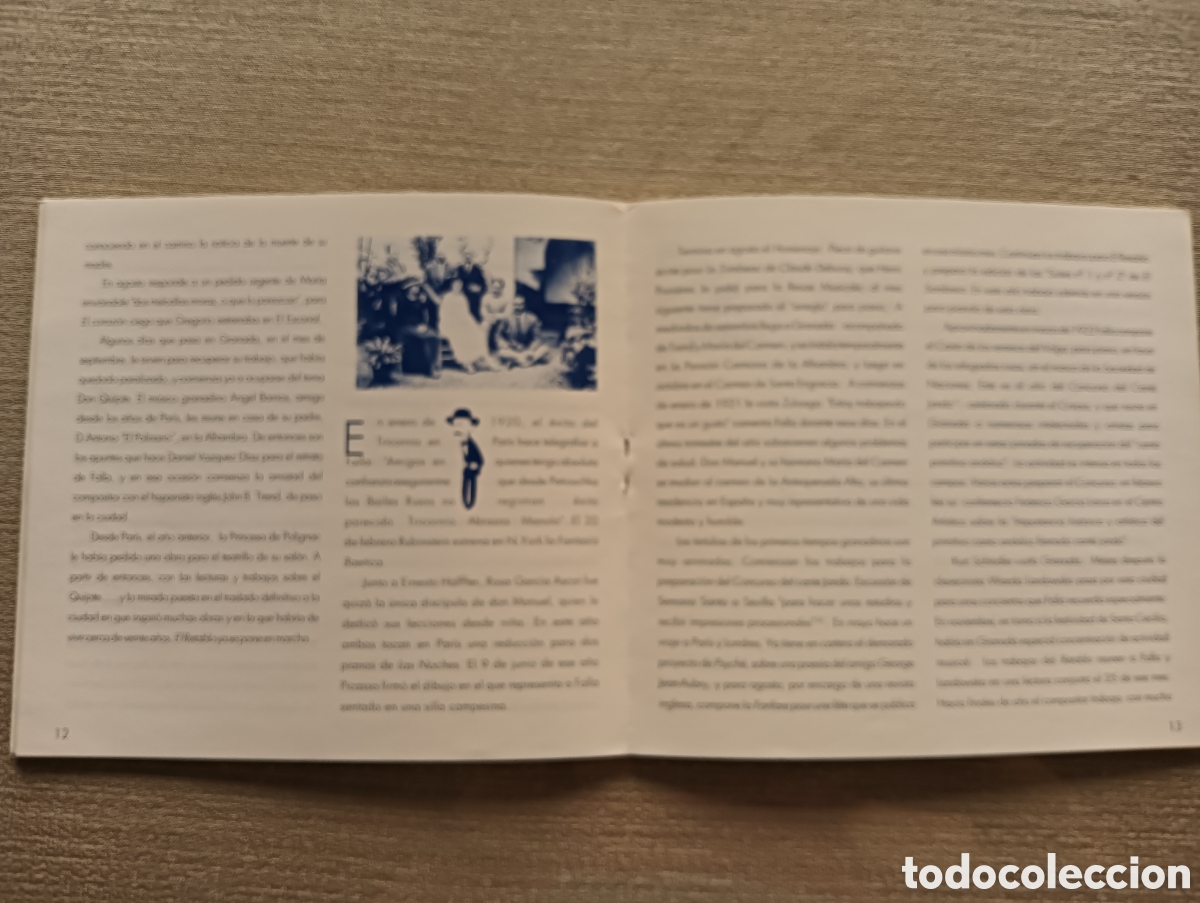 Libros: Manuel de Falla. Im&aacute;genes de su tiempo + invitaci&oacute;n - Foto 3