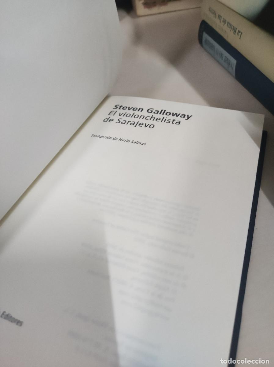 Libros: EL VIOLONCHELISTA DE SARAJEVO - STEVEN CALLOWAY - Foto 2