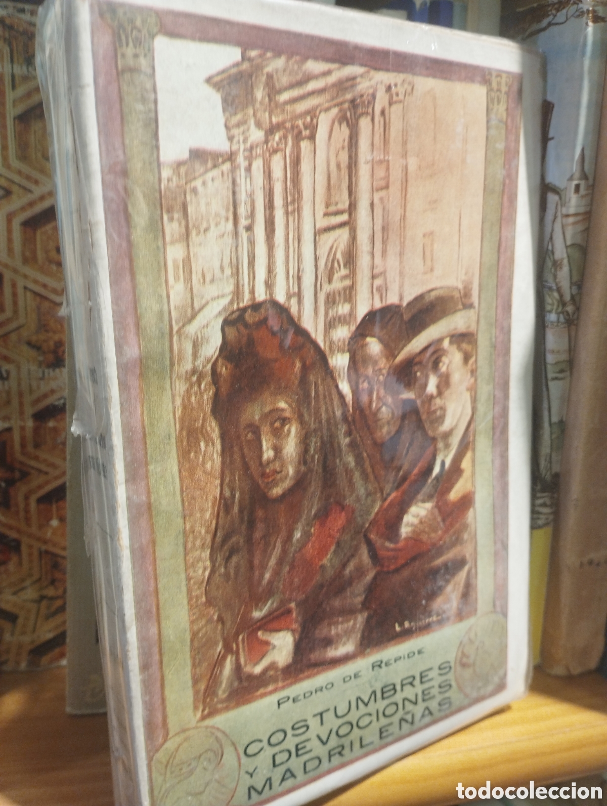 Libros: COSTUMBRES Y DEVOCIONES MADRILE&Ntilde;AS - DE REPIDE, Pedro - Foto 1