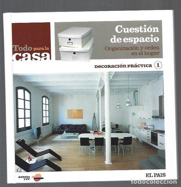 Libros: CUESTION DE ESPACIO. ORGANIZACION Y ORDEN EN EL HOGAR - VARIOS - Foto 1