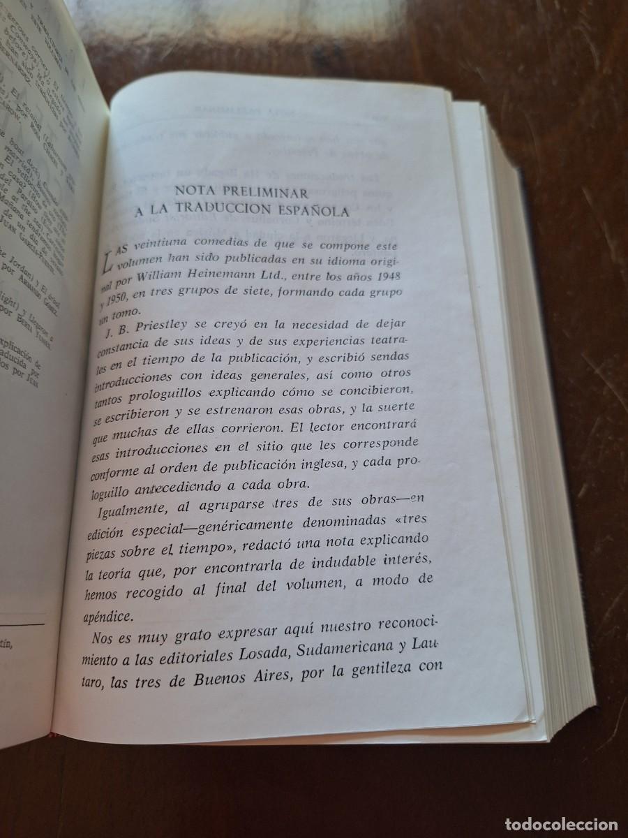 Libros: TEATRO COMPLETO. J.B. PRIESTLEY. AGUILAR - Foto 13