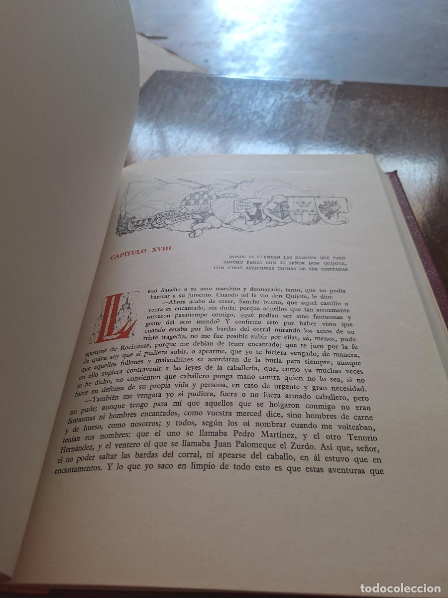 Libros: DON QUIJOTE DE LA MANCHA - ESPASA-CALPE 1979 - - Foto 23