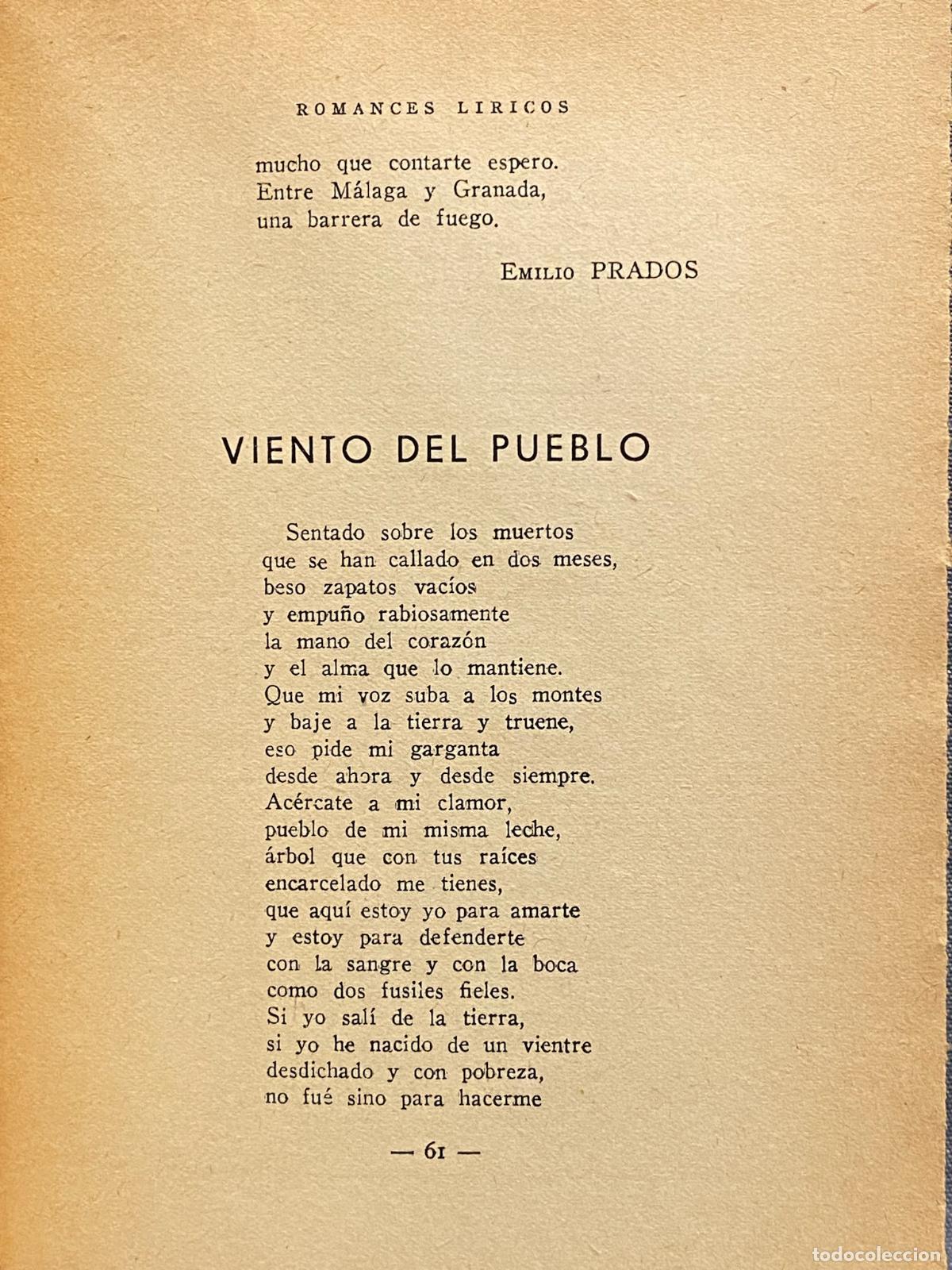 Libros: ROMANCERO DE LA GUERRA CIVIL (SERIE I). - Foto 4