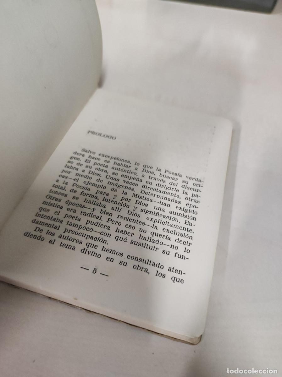 Libros: DIOS EN LA POESIA FLORENTINA DEL MAR EDITORIAL ALHAMBRA - Foto 4