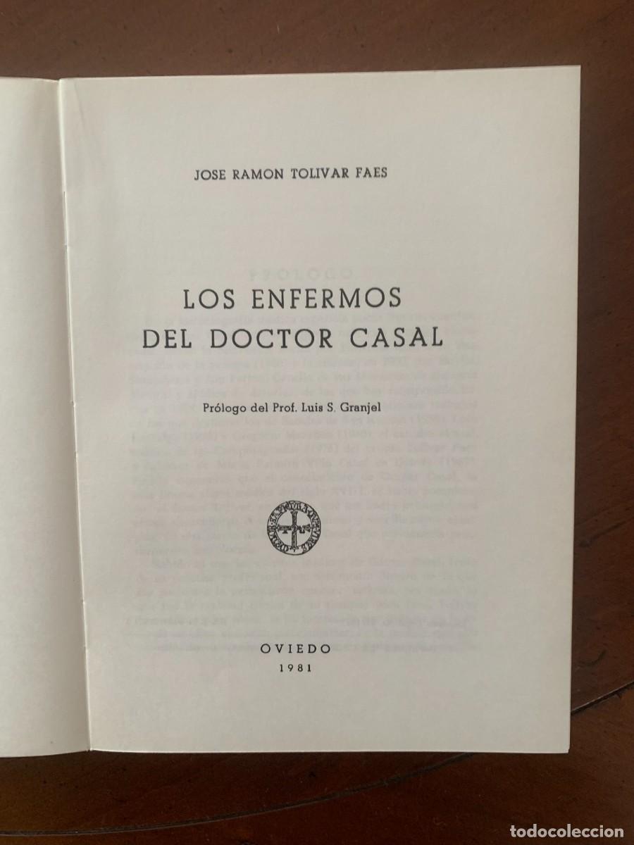 Libros: Tolivar Faes (1981) LOs enfermos del Dr. Casal - Foto 2