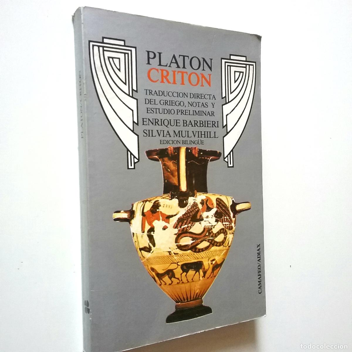 Libros: Plat&oacute;n - Crit&oacute;n (Edici&oacute;n biling&uuml;e) - Foto 1