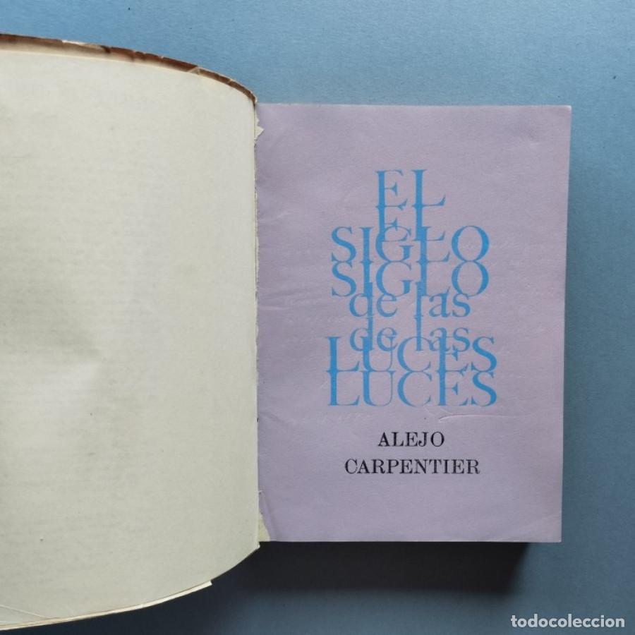 Libros: EL SIGLO DE LAS LUCES. - CARPENTIER, Alejo. - Foto 2