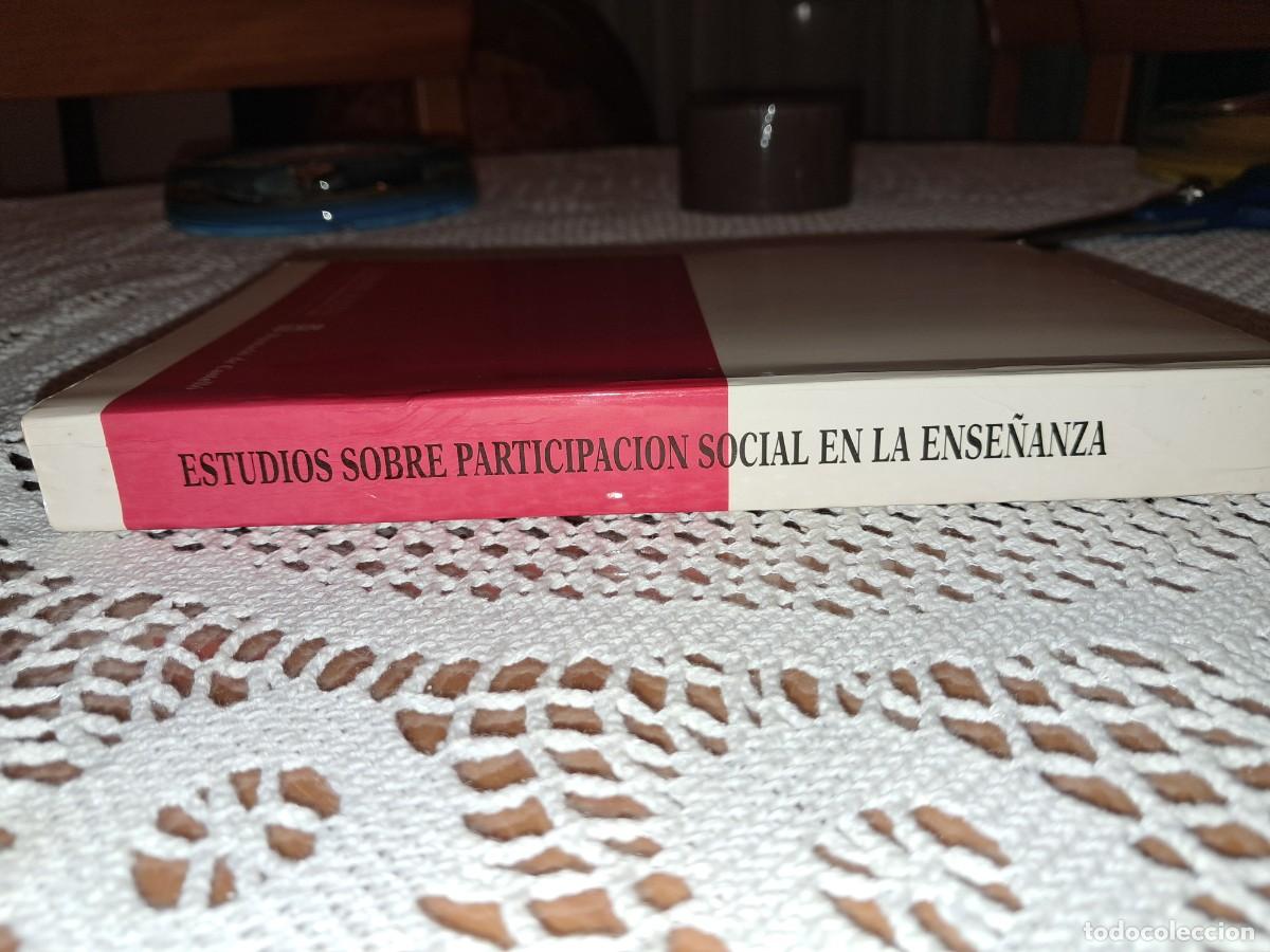 Libros: Estudios sobre participaci&oacute;n social en la ense&ntilde;anza - Foto 3