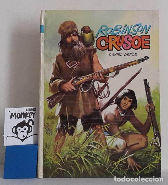 Libros: Robinson Crusoe (adaptaci&oacute;n) - Daniel Defoe - Foto 1