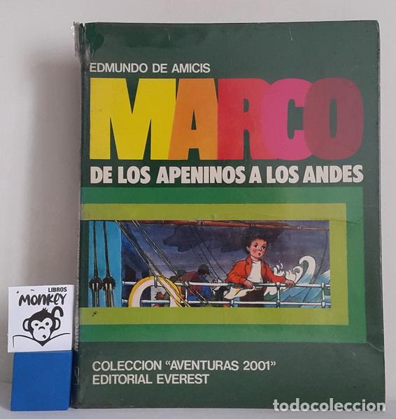 Libros: Marco, de los Apeninos a los Andes - Edmundo de Amicis - Foto 1