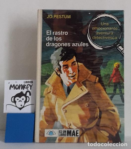 Libros: El rastro de los dragones azules - Jo Pestum - Foto 1