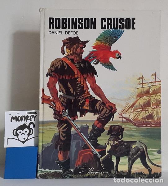 Libros: Robinson Crusoe. Adaptaci&oacute;n - Daniel Defoe - Foto 1