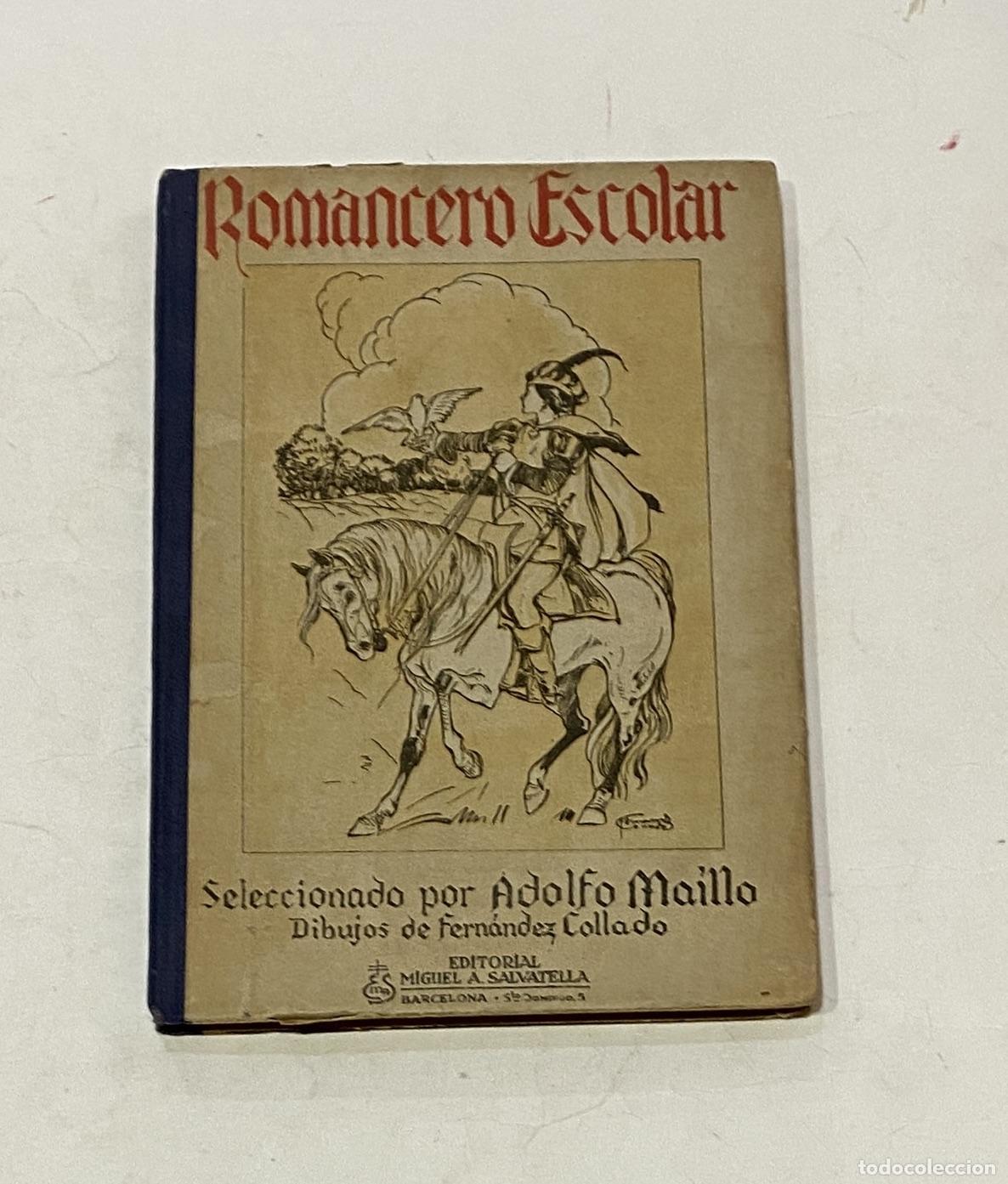 Libros: Romancero escolar. - Foto 1