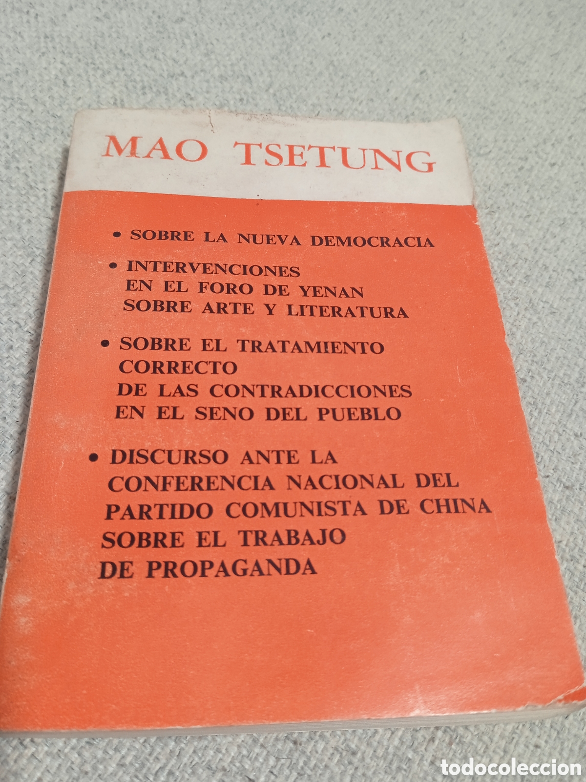 Libros: Mao Tsetung. 342 p&aacute;ginas - Foto 1