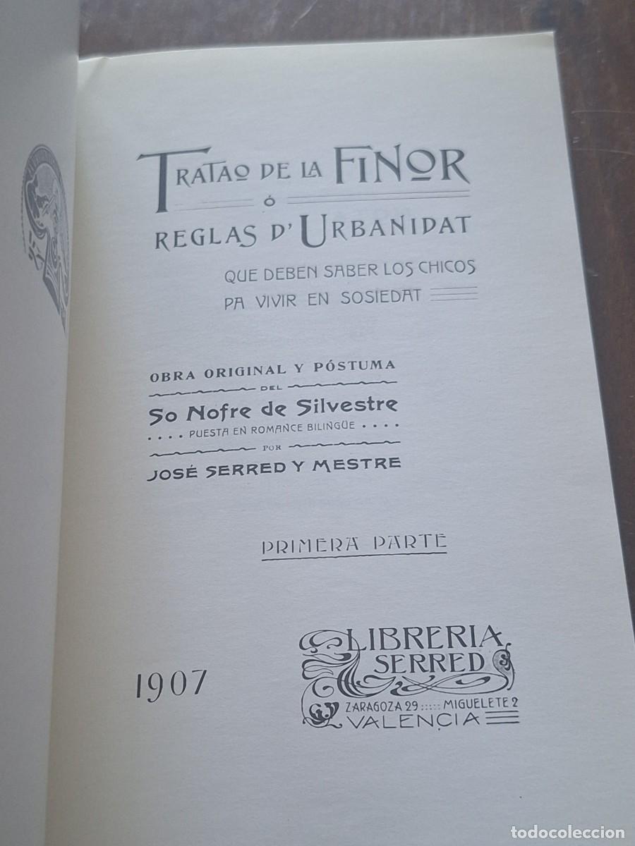 Libros: Tratado de la finor . - Foto 7