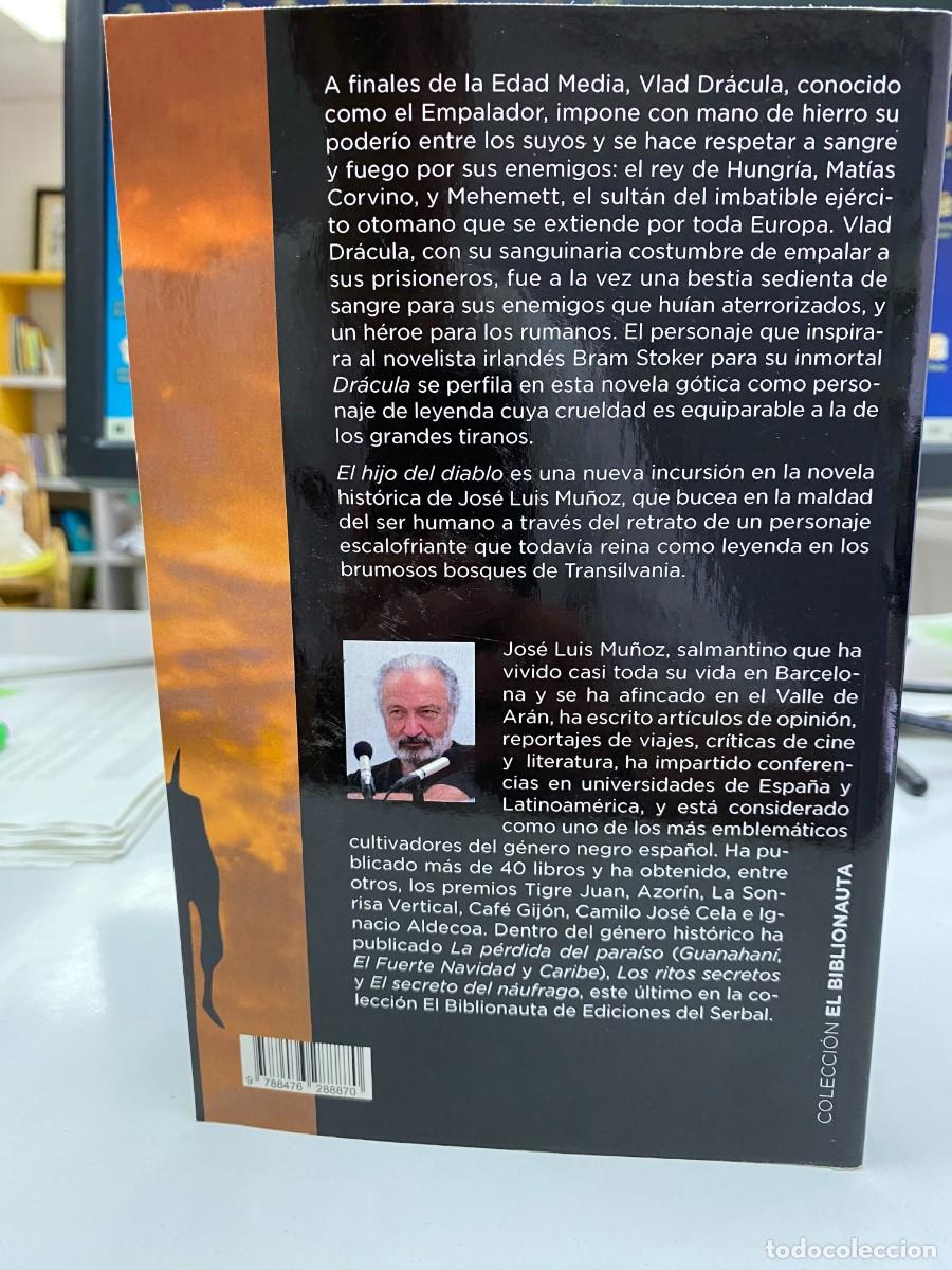 Libros: El hijo del diablo - Jos&eacute; Luis Mu&ntilde;oz - Ediciones del Serbal, 2016 - Foto 2
