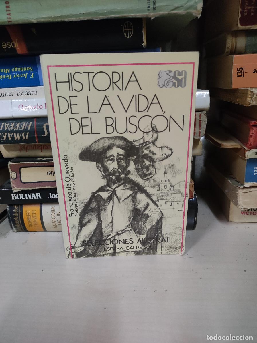 Libros: Historia de la vida del busc&oacute;n, Francisco de Quevedo, Selecciones Austra - Foto 1
