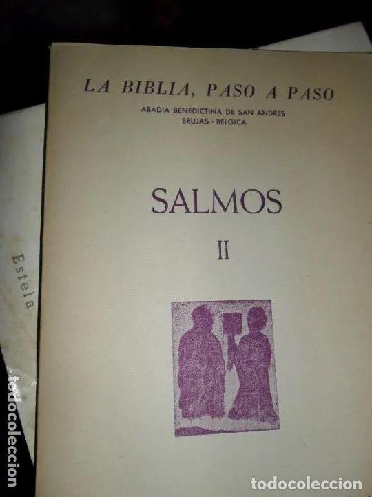 Libros: Salmos II, ed. Marova - Foto 1