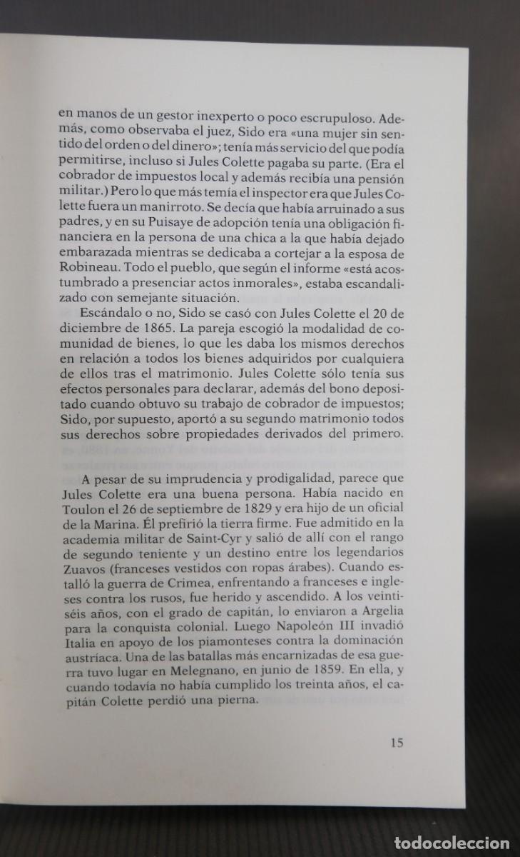 Libros: Colette Una vida - Herbert Lottman - Ed. Circe, 1992 - Foto 6