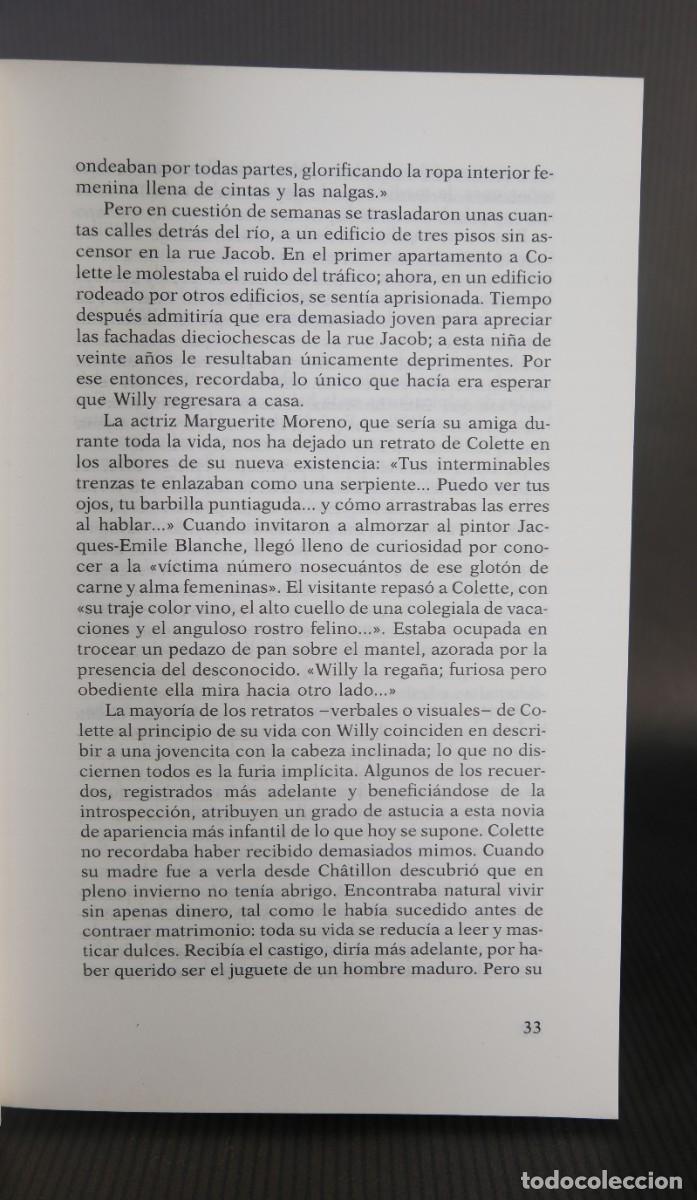 Libros: Colette Una vida - Herbert Lottman - Ed. Circe, 1992 - Foto 8